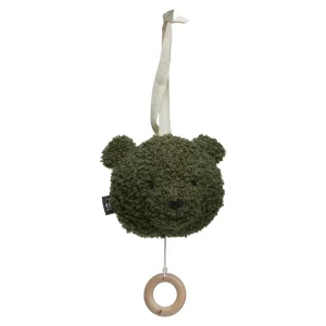 Peluche musicale ourson Leaf Green