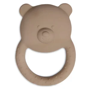Anneau de dentition en caoutchouc Teddy Bear Biscuit