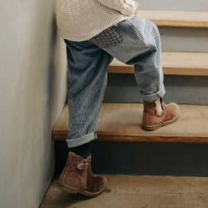 Pantalon Adam velours bleu