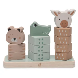 Tour d'empilage en Bois - Jungle Jambo