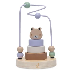 Tour d'empilage en Bois à Spirale - Jungle Jambo - Cheetah