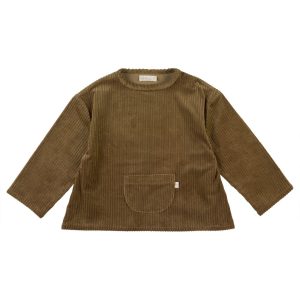 Top Gabrino velours camel