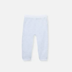 Pantalon en coton bio – Plumetis