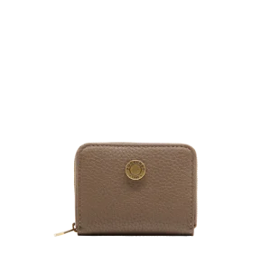 Granite - Petit porte monnaie taupe