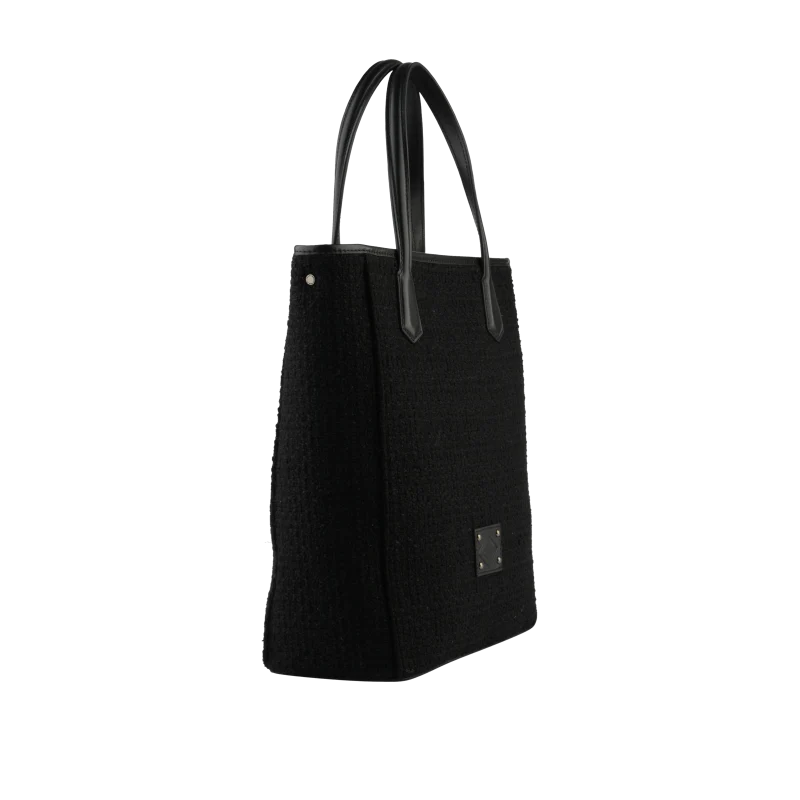 Carat Tweed - Cabas noir – Image 3
