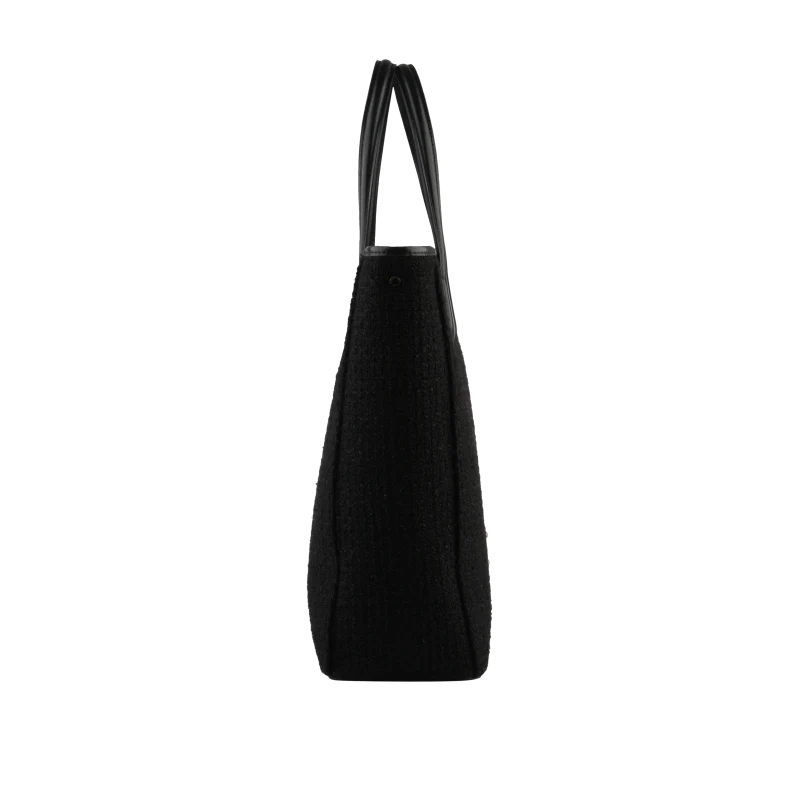 Carat Tweed - Cabas noir – Image 4