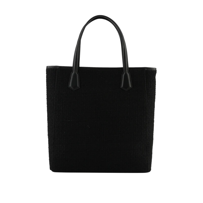 Carat Tweed - Cabas noir – Image 5