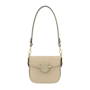 Sèvres tressé - Porté épaule beige