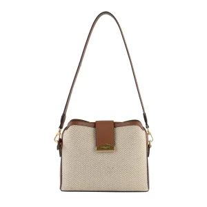 Cavalcade chevron - Grand porté épaule gold