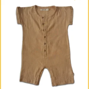 Combinaison Short Alix Ocre