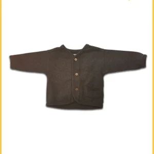 Veste Cardigan Grise Anthracite