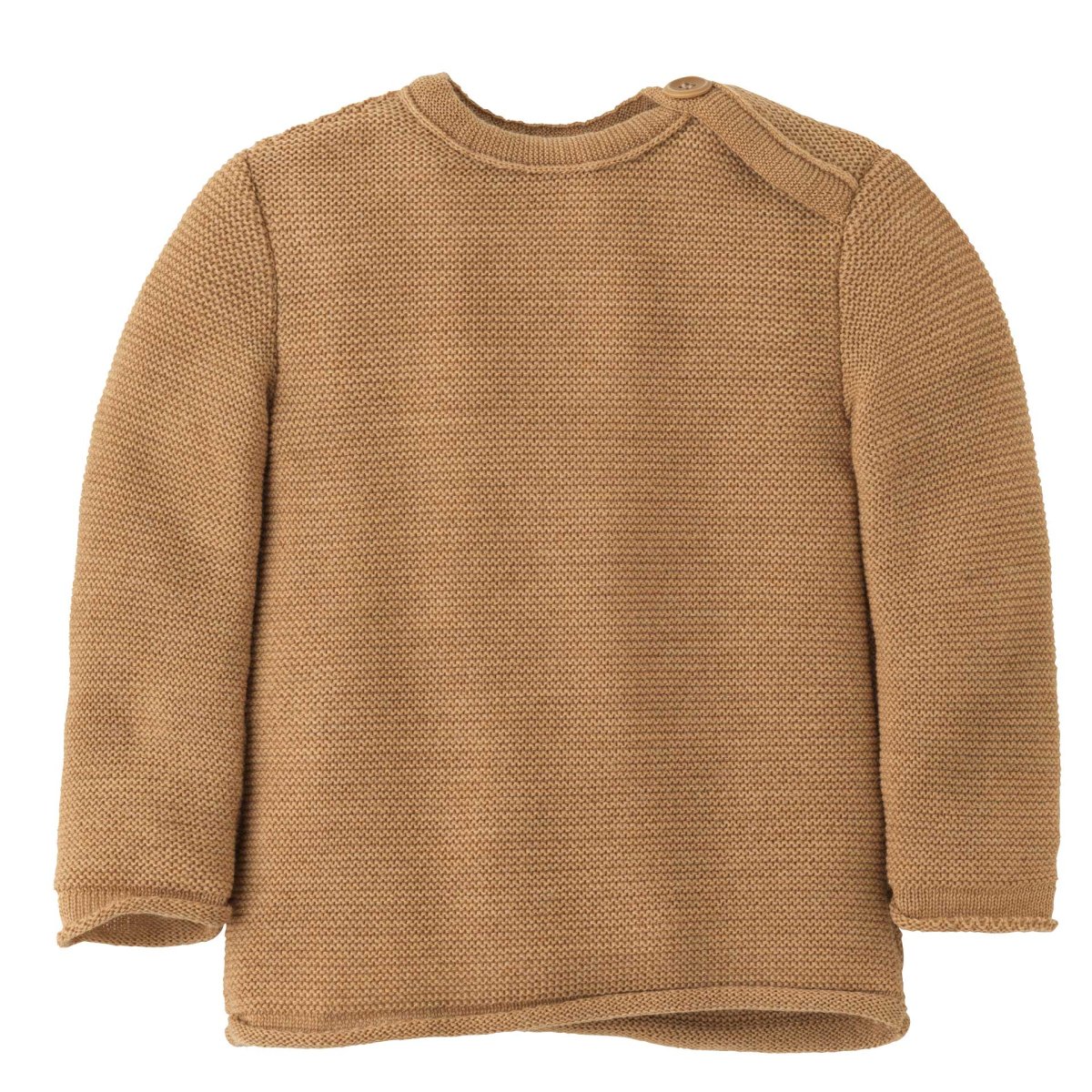 Pullover bébé en laine mérinos bio col boutonné - Disana – Image 9