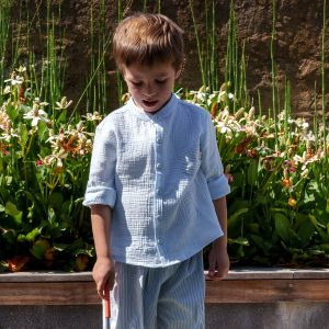 Alphonse bleu (COTON ORGANIQUE)