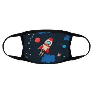 Masque de protection "Rocket" réutilisable pour enfant de plus de 2 ans