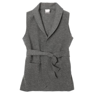 Veste femme sans manches en laine bouillie bio - Engel Natur