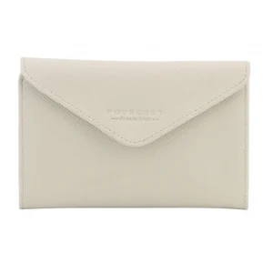 Cassetta | Portefeuille plat blanc