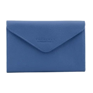 Cassetta | Portefeuille plat bleu