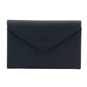 Cassetta | Portefeuille plat marine