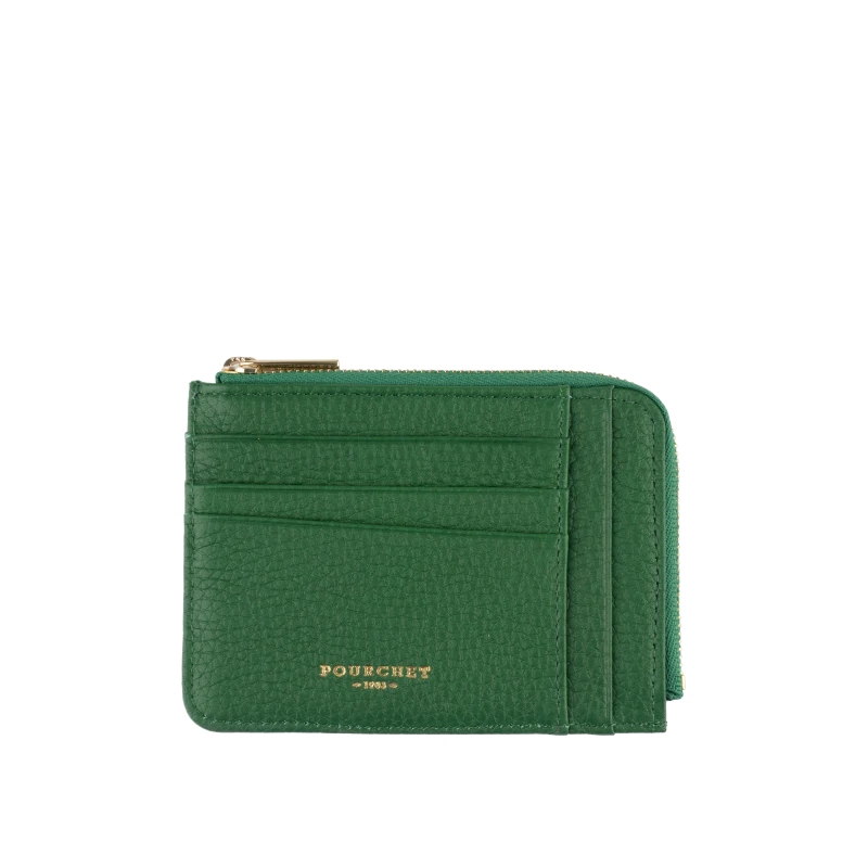 Club - Porte monnaie/carte plat emeraude – Image 2