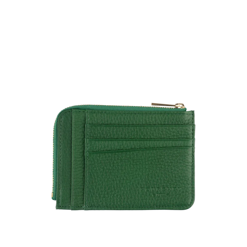 Club - Porte monnaie/carte plat emeraude – Image 3