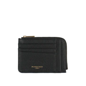 Club - Porte monnaie/carte plat noir