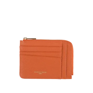 Club - Porte monnaie/carte plat orange