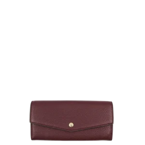 Club | Grand porte monnaie bordeaux