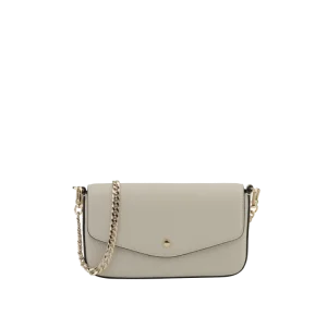 Club | Sac pochette beige