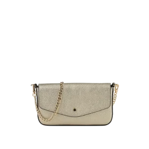 Club | Sac pochette dorée