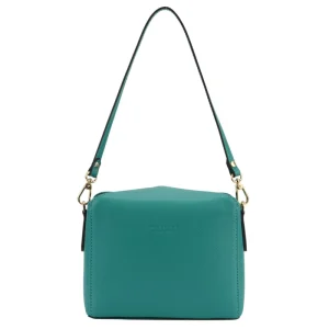 Cassetta | Toile porté épaule turquoise