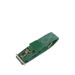 Bandoulière Weaved emeraude