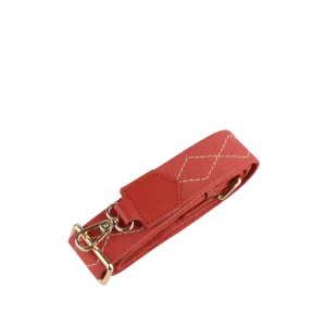 Bandoulière Weaved rouge