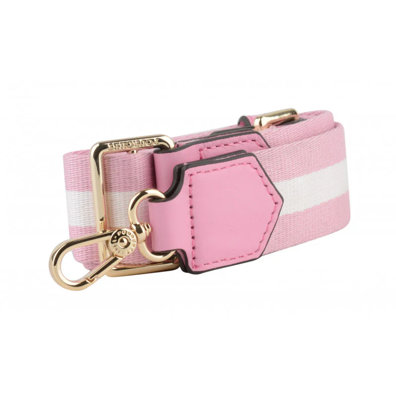 Bandoulière | Rayures roses – Image 2