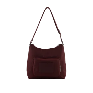 Besace Escale bordeaux