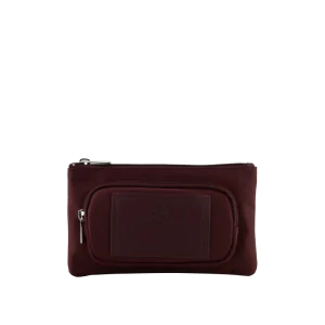 Grand porte monnaie Escale bordeaux