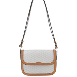 Waves - Petit sac à rabat blanc