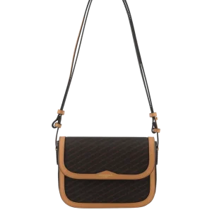 Waves - Petit sac à rabat marron