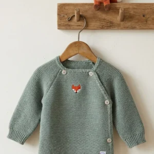 Brassière broderie renard