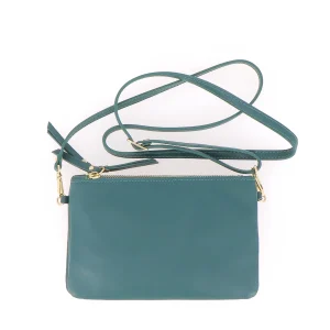 Sac Porté Épaule / Porté Croisé Le Trio - Vert