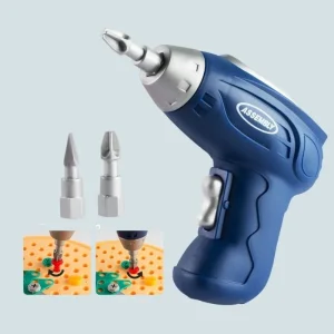 Perceuse Éducative Montessori pour Enfants|Jeu de Construction Créatif