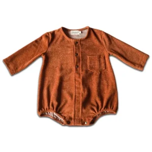 Barboteuse Basile Eponge Cannelle