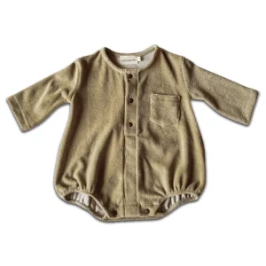 Barboteuse Basile Eponge Kaki