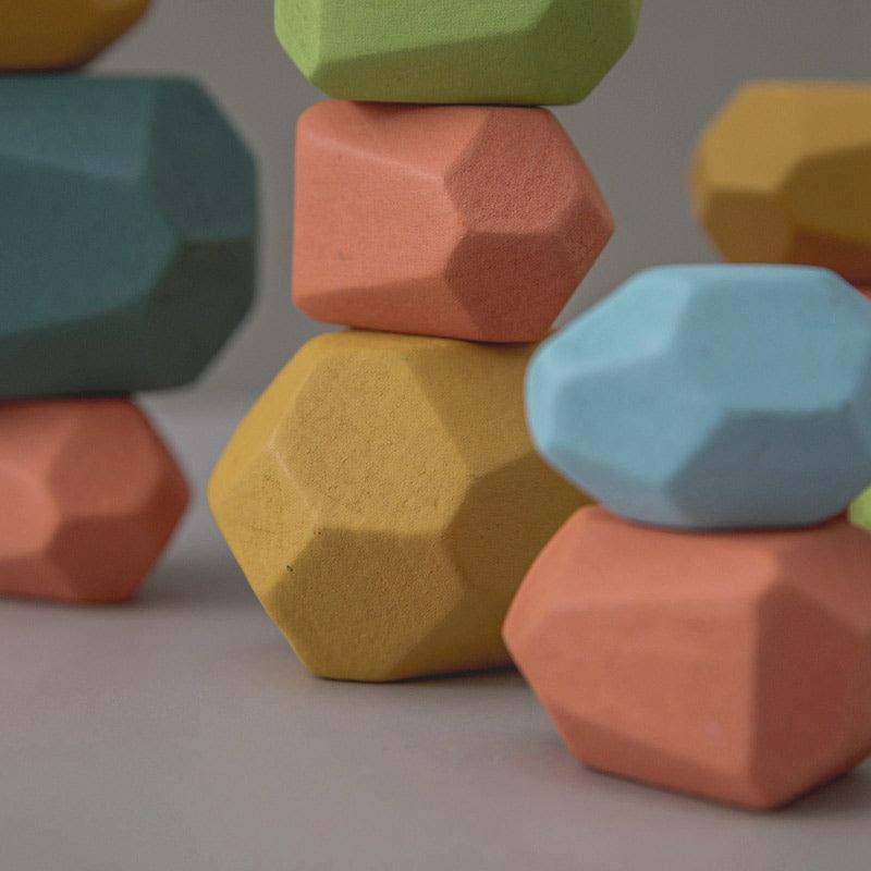 Blocs de construction en bois Montessori – Image 9