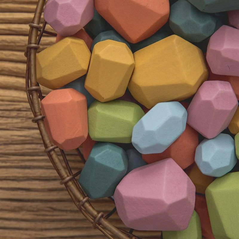 Blocs de construction en bois Montessori – Image 8