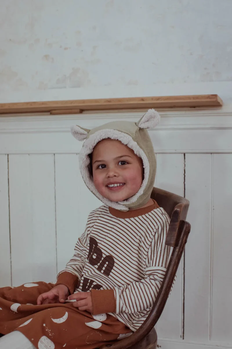 Bonnet à Oreilles Lelio Kaki – Image 3