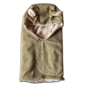 Cagoule à Oreilles en Coton Bio Theophile Kaki