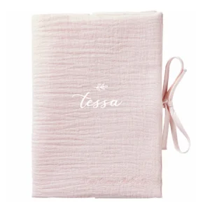 Protège carnet de santé blush personnalisé