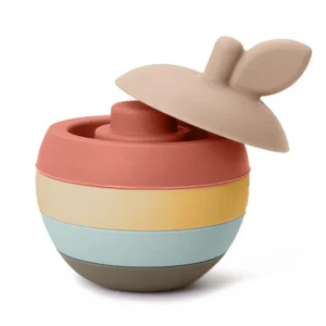 Pomme à empiler en silicone
