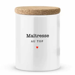 Pot bougie / crayons personnalisé Modèle 2