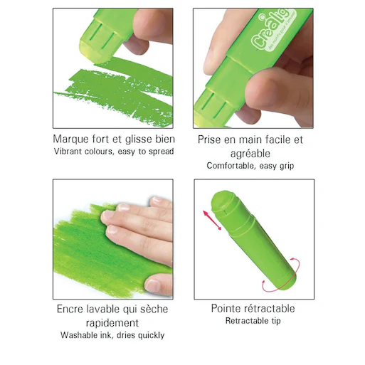 9 Batons de gouache – Image 4